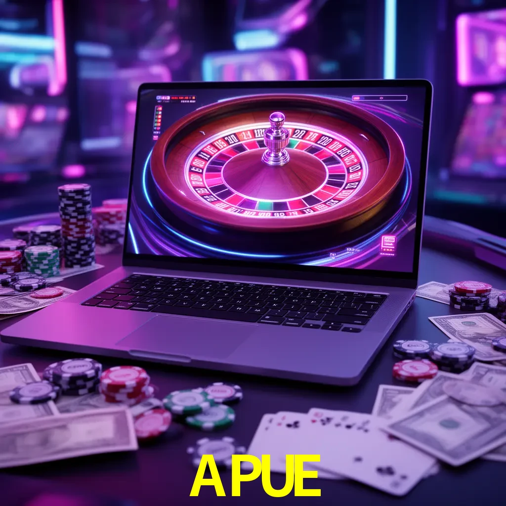 Centro móvil APUE con casino, cajero, bonos, app y acceso de cuenta para México